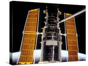 The Hubble Space Telescope-Stocktrek Images-Stretched Canvas