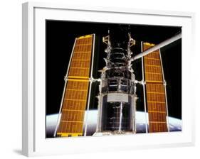 The Hubble Space Telescope-Stocktrek Images-Framed Photographic Print