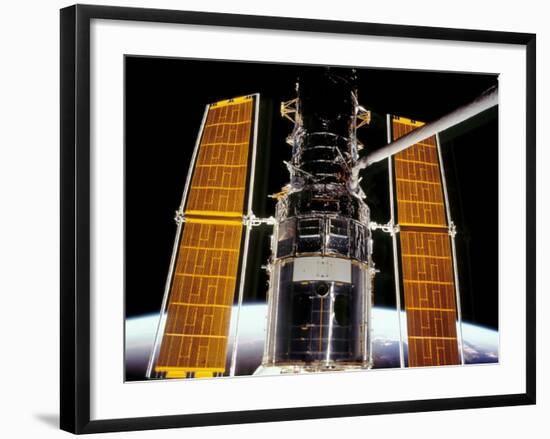 The Hubble Space Telescope-Stocktrek Images-Framed Photographic Print