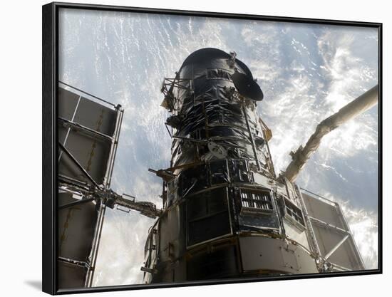 The Hubble Space Telescope-Stocktrek Images-Framed Photographic Print