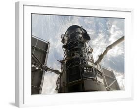 The Hubble Space Telescope-Stocktrek Images-Framed Photographic Print