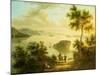 The Hudson River, American School, 19th Century-null-Mounted Giclee Print