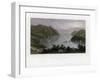 The Hudson River as Seen from West Point, USA, 1837-R Wallis-Framed Giclee Print