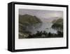 The Hudson River as Seen from West Point, USA, 1837-R Wallis-Framed Stretched Canvas