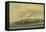 The Hudson River Steamboat, 'Clermont', C.1858-Richard Varick De Witt-Framed Stretched Canvas