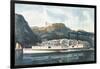 The Hudson River Steamboat "St. John"-Currier & Ives-Framed Giclee Print