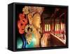 The Huge 15 Metre High Statue of Maitreya Buddha-David Pickford-Framed Stretched Canvas