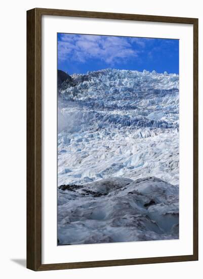The Huge Icefield of the Fox Glacier, Westland Tai Poutini National Park, South Island-Michael Runkel-Framed Photographic Print