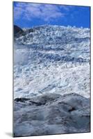 The Huge Icefield of the Fox Glacier, Westland Tai Poutini National Park, South Island-Michael Runkel-Mounted Photographic Print