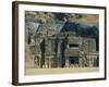 The Huge Kailasa (Kailash) Temple, Ellora, Maharashtra State, India-Robert Francis-Framed Photographic Print