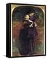 The Huguenot-John Everett Millais-Framed Stretched Canvas