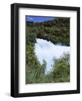 The Huka Falls, Known as Hukanui (Great Body of Spray) in Maori, 10M High, Waikato River-Jeremy Bright-Framed Photographic Print