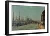 The Hull-Docks by Night-John Atkinson Grimshaw-Framed Giclee Print