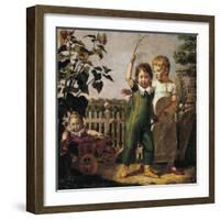 The Hulsenbeck Children, 1805-Philipp Otto Runge-Framed Giclee Print