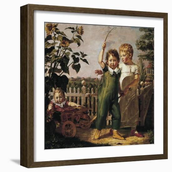 The Hulsenbeck Children, 1805-Philipp Otto Runge-Framed Giclee Print