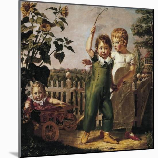 The Hulsenbeck Children, 1805-Philipp Otto Runge-Mounted Giclee Print