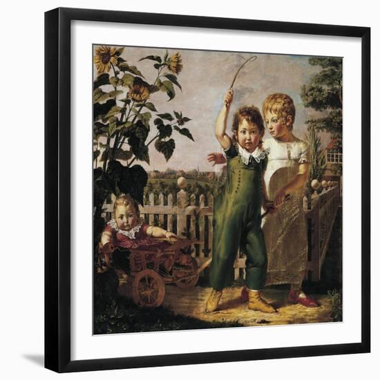 The Hulsenbeck Children, 1805-Philipp Otto Runge-Framed Giclee Print