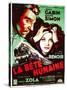 The Human Beast, 1938 (La Bete Humaine)-null-Stretched Canvas