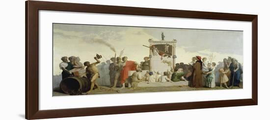 The Human Comedy, 1852-Jean-Louis Hamon-Framed Giclee Print