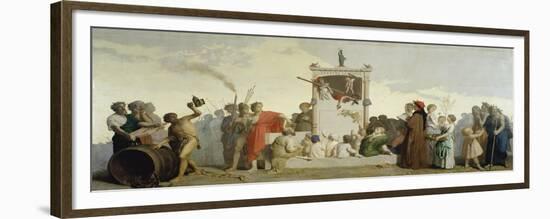 The Human Comedy, 1852-Jean-Louis Hamon-Framed Giclee Print