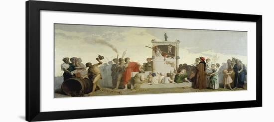 The Human Comedy, 1852-Jean-Louis Hamon-Framed Giclee Print