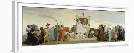 The Human Comedy, 1852-Jean-Louis Hamon-Framed Giclee Print