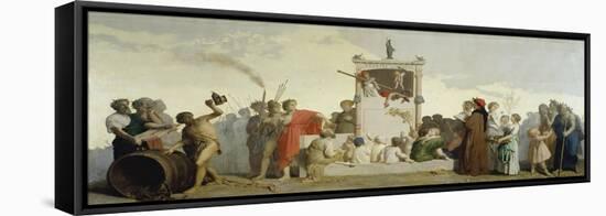 The Human Comedy, 1852-Jean-Louis Hamon-Framed Stretched Canvas