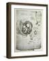 The Human Foetus in the Womb, Facsimile Copy-Leonardo da Vinci-Framed Giclee Print