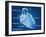 The Human Heart Blueprint-Digital Storm-Framed Art Print