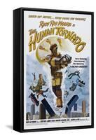 THE HUMAN TORNADO, US poster, Rudy Ray Moore, 1976-null-Framed Stretched Canvas