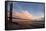 The Humber Bridge at Dusk, East Riding of Yorkshire, Yorkshire, England, United Kingdom, Europe-Mark Sunderland-Framed Stretched Canvas