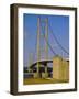 The Humber Bridge, from the South, England, Uk-Tony Waltham-Framed Photographic Print