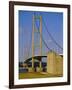 The Humber Bridge, from the South, England, Uk-Tony Waltham-Framed Photographic Print