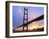 The Humber Bridge, Yorkshire, England-Jeremy Bright-Framed Photographic Print