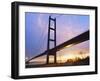 The Humber Bridge, Yorkshire, England-Jeremy Bright-Framed Photographic Print