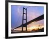 The Humber Bridge, Yorkshire, England-Jeremy Bright-Framed Photographic Print