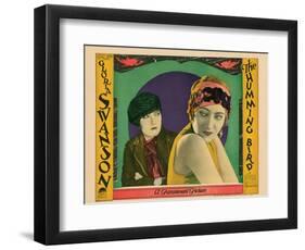 The Humming Bird, Gloria Swanson, 1924-null-Framed Art Print