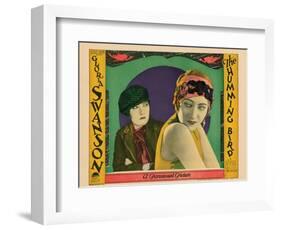 The Humming Bird, Gloria Swanson, 1924-null-Framed Art Print