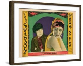 The Humming Bird, Gloria Swanson, 1924-null-Framed Art Print