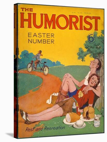 The Humorist Easter Number 1938-W. Heath Robinson-Stretched Canvas