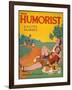 The Humorist Easter Number 1938-W. Heath Robinson-Framed Art Print