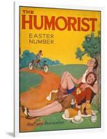 The Humorist Easter Number 1938-W. Heath Robinson-Framed Art Print