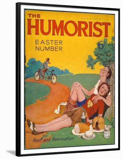 The Humorist Easter Number 1938-W. Heath Robinson-Framed Premium Giclee Print