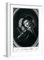 The Humorous Fiddler, 1767-null-Framed Giclee Print