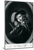 The Humorous Fiddler, 1767-null-Mounted Giclee Print