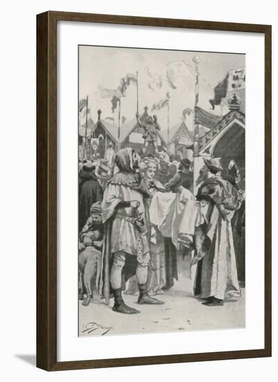 The Humours of Stourbridge Fair in the Olden Times-W.S. Stacey-Framed Giclee Print