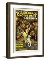 The Hunchback of Notre Dame, 1923-null-Framed Giclee Print