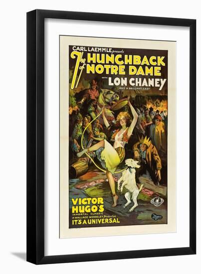 The Hunchback of Notre Dame, 1923-null-Framed Giclee Print