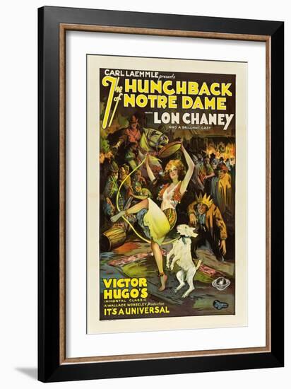 The Hunchback of Notre Dame, 1923-null-Framed Giclee Print