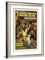 The Hunchback of Notre Dame, 1923-null-Framed Giclee Print